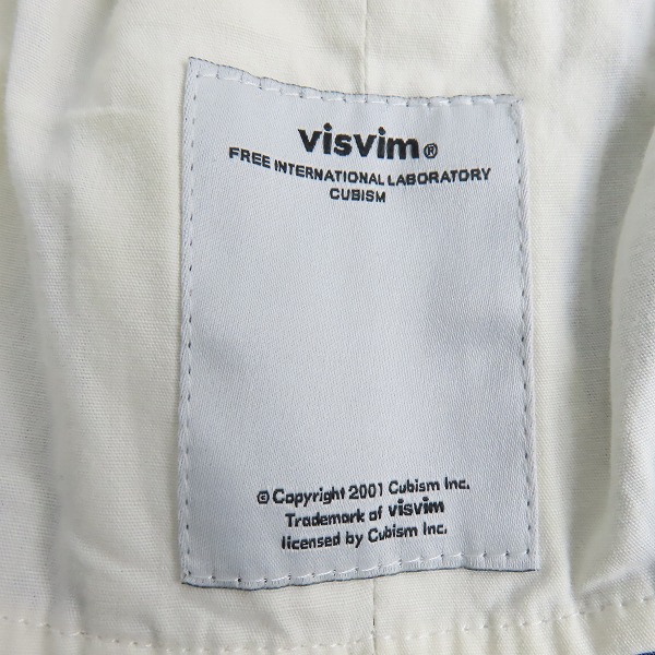 実際に弊社で買取させて頂いたvisvim/ビズビム  無地 スラックスパンツ/Mの画像 3枚目