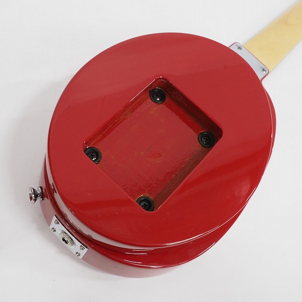実際に弊社で買取させて頂いた★【美品】Carp Guitar 2nd Red 広島カープ ヘルメットギター アンプ内蔵エレキギター ソフトケース付の画像 6枚目