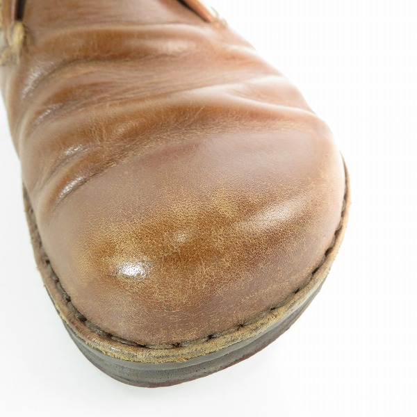実際に弊社で買取させて頂いたBIRKENSTOCK/ビルケンシュトック ブラウン レザーシューズ 25の画像 7枚目