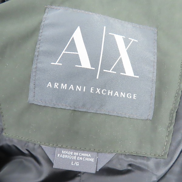 実際に弊社で買取させて頂いたARMANI EXCHANGE/アルマーニエクスチェンジ ジップアップ ジャケット/Lの画像 2枚目