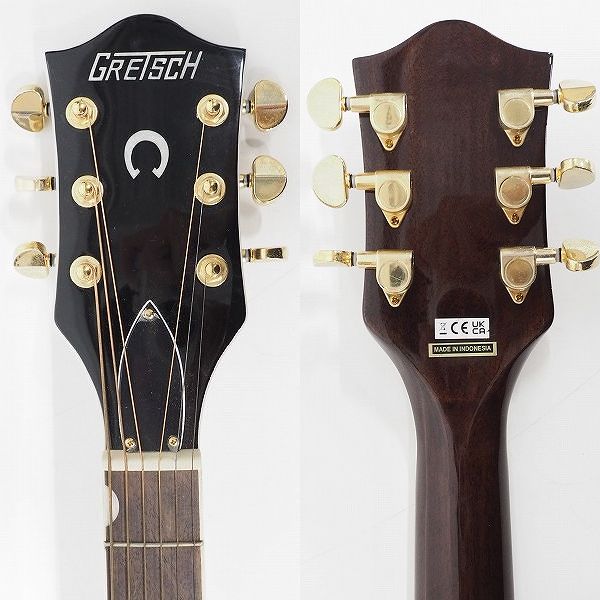 実際に弊社で買取させて頂いた★GRETSCH/グレッチ  G5024E エレアコ/アコースティックギター/アコギ ソフトケース付の画像 2枚目