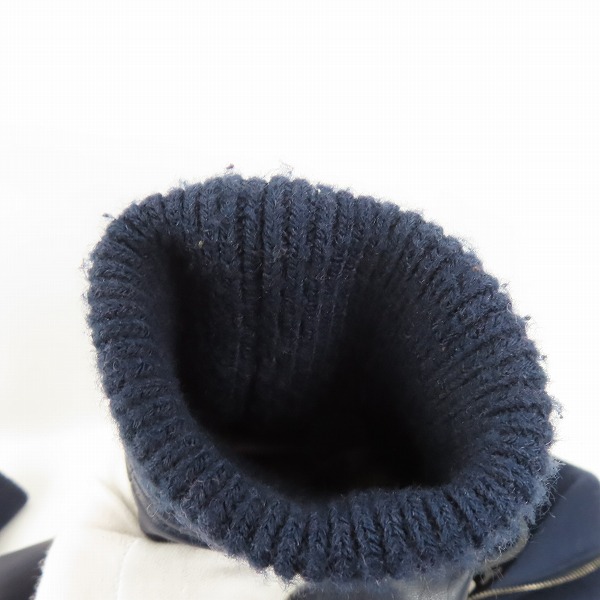 実際に弊社で買取させて頂いたAKM/エイケイエム linen lamb full zip stadium/袖レザー ショールカラー スタジャン B262/Mの画像 7枚目