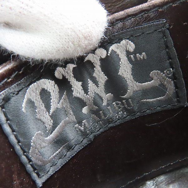 実際に弊社で買取させて頂いた【ギャラ付】BWL/ビルウォールレザー COIN ZIPPER /CAIMAN BRAWN カイマンクロコ コインケース ゴールドプレート W966の画像 4枚目