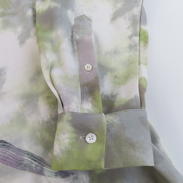 実際に弊社で買取させて頂いたHARE/ハレ 花デザイン 長袖シャツ HA020228CF/Fの画像 6枚目