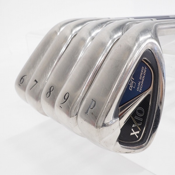 実際に弊社で買取させて頂いたDUNLOP/ダンロップ XXIO/ゼクシオ 8 エイト アイアン #6～9,Pw 5本セット MP800 FLEX：R