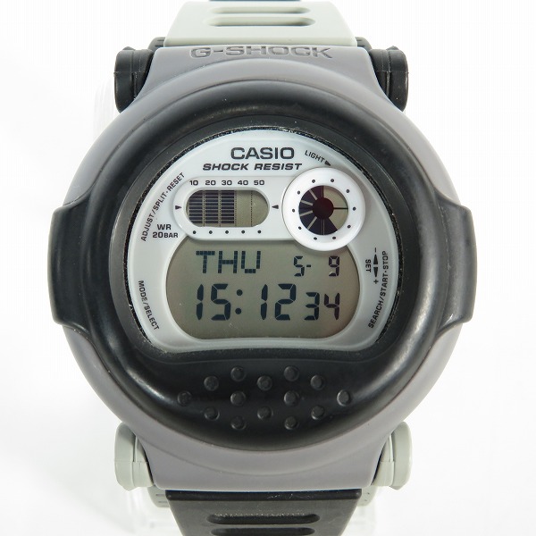 実際に弊社で買取させて頂いたG-SHOCK×BEAMS/Gショック×ビームス 40周年限定 ジェイソン クォーツ デジタル 腕時計 G-001BE-8JR