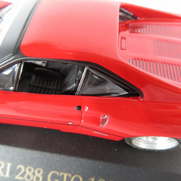 実際に弊社で買取させて頂いた【破損有り】ixo/イクソ 1/43 Ferrari/フェラーリ 288 GTO 1984 レッド ミニカーの画像 6枚目
