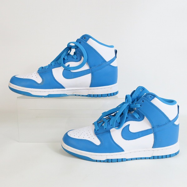 実際に弊社で買取させて頂いたNIKE/ナイキ DUNK HIGH RETRO Championship Blue ダンク DD1399-400/25.5の画像 3枚目