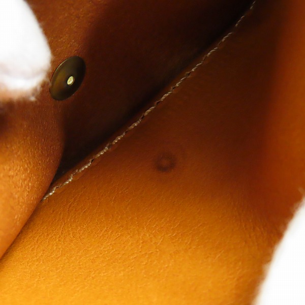 実際に弊社で買取させて頂いたHERZ/ヘルツ レザー 二つ折り長財布 キャメルの画像 8枚目