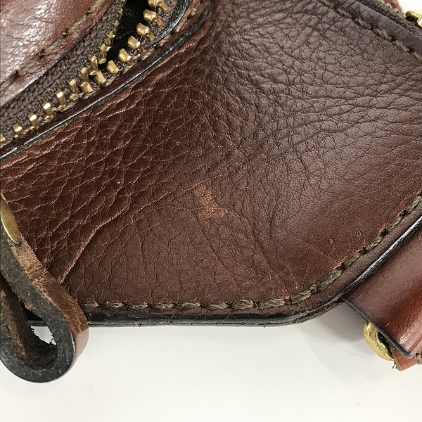 実際に弊社で買取させて頂いたHERZ/ヘルツ 2ポケットウエストバッグの画像 6枚目