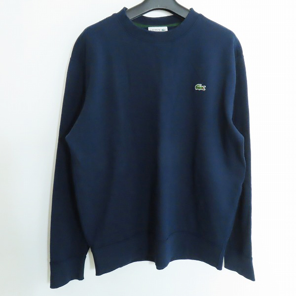 実際に弊社で買取させて頂いたLACOSTE/ラコステ プレミアムスウェットクルーネック  SH6913/L