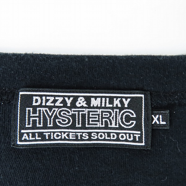 実際に弊社で買取させて頂いたHYSTERIC GLAMOUR/ヒステリックグラマー 24SS I'M WITH THE BAND 半袖Tシャツ 02241CT22/XLの画像 3枚目