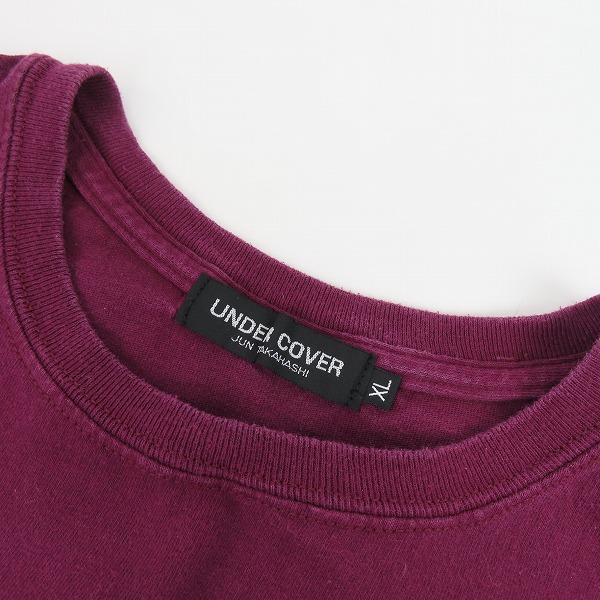 実際に弊社で買取させて頂いたUNDER COVER/アンダーカバー JUN TAKAHASHI 半袖 プリント Tシャツ/XLの画像 7枚目