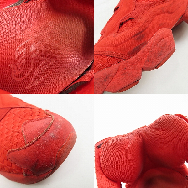 実際に弊社で買取させて頂いたReebok/リーボック INSTAPUMP FURY OG MOTORRED/インスタポンプフューリー BS7907/27.5の画像 7枚目