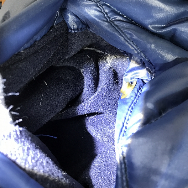 実際に弊社で買取させて頂いたUNDERCOVERISM/アンダーカバーイズム カウハイド レザー レイヤード ダウンベスト/ジャケット L4207/2の画像 7枚目