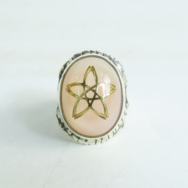 実際に弊社で買取させて頂いたALEX STREETER/アレックスストリーター エンジェルハートリング 18k チェリーブロッサム 桜/14.5号の画像 1枚目