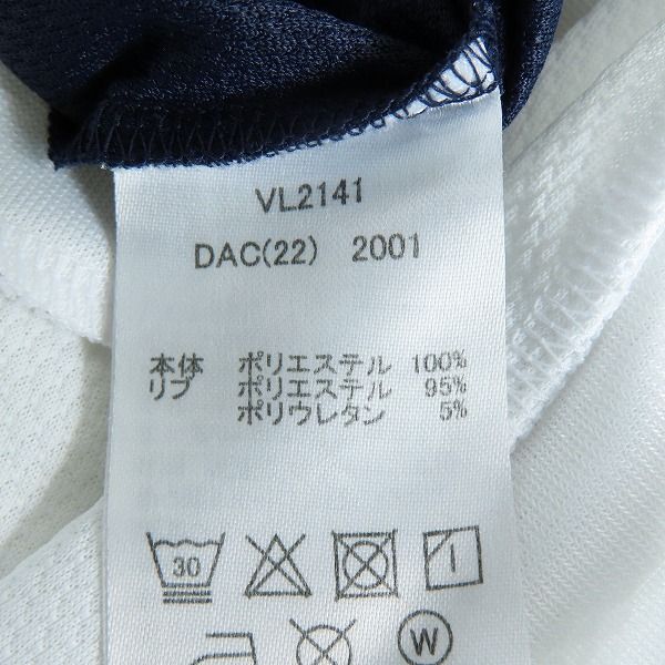 実際に弊社で買取させて頂いたFILA/フィラ テニス レディース ワンピース フィラネイビー VL2141 Mの画像 4枚目