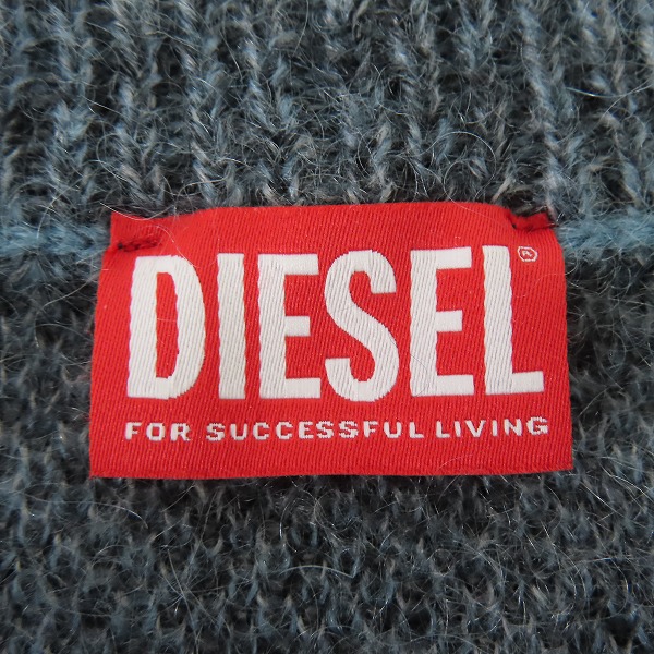 実際に弊社で買取させて頂いたdiesel/ディーゼル モヘヤ カーディガン K-PETALO/Sの画像 2枚目