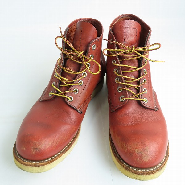 実際に弊社で買取させて頂いたRED WING/レッドウィング プレーントゥ ブーツ 9105/9.5D