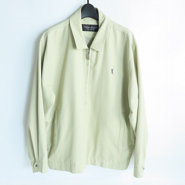 実際に弊社で買取させて頂いたYVES SAINT LAURENT/イブサンローラン ジップアップ スウィングトップ ブルゾン