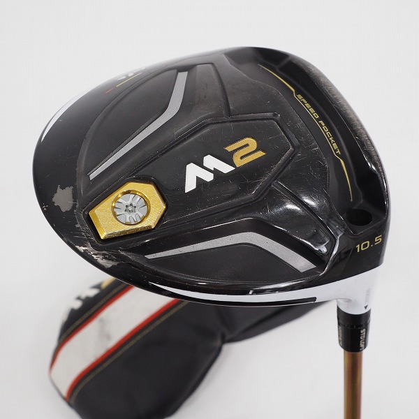 実際に弊社で買取させて頂いたTaylorMade/テーラーメイド M2 ドライバー 1w/10.5° Speeder 661 EVOLUTION Ⅱ FLEX:S ヘッドカバー付き