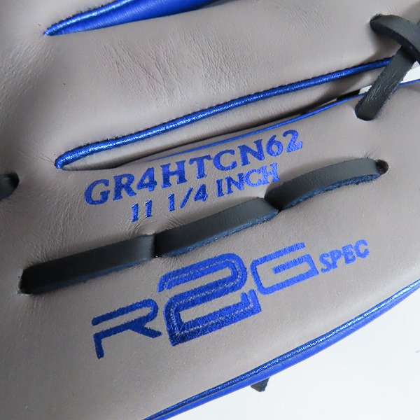 実際に弊社で買取させて頂いたRawlings/ローリングス HYPER TECH COLOR SYNC 軟式 内野手 右投げ用 グローブ/グラブ GR4HTCN62の画像 5枚目