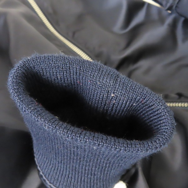 実際に弊社で買取させて頂いたMAISON KITSUNE/メゾンキツネ MA-1 ミリタリー/ボンバー ジャケット KML-0505-A/Mの画像 5枚目