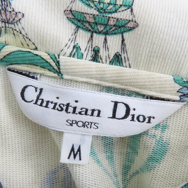実際に弊社で買取させて頂いたChristian Dior SPORTS/クリスチャンディオールスポーツ 気球柄 長袖ポロシャツ Mの画像 2枚目