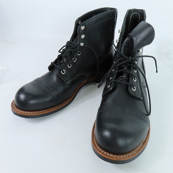 実際に弊社で買取させて頂いたREDWING/レッドウィング IRON RANGER/アイアンレンジャー ワークブーツ 8084/11D