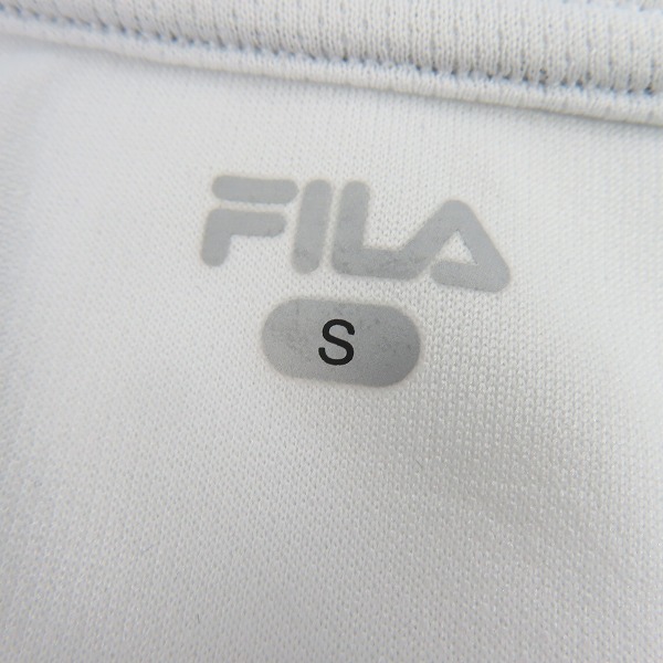 実際に弊社で買取させて頂いたFILA/フィラ テニスウェア レディース セットアップ ホワイト VL1788/VL1394 S/Mの画像 2枚目