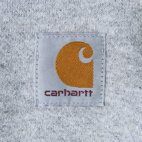 実際に弊社で買取させて頂いたCarhartt/カーハート スウェット プルオーバーパーカー K121-HGY/Sの画像 2枚目