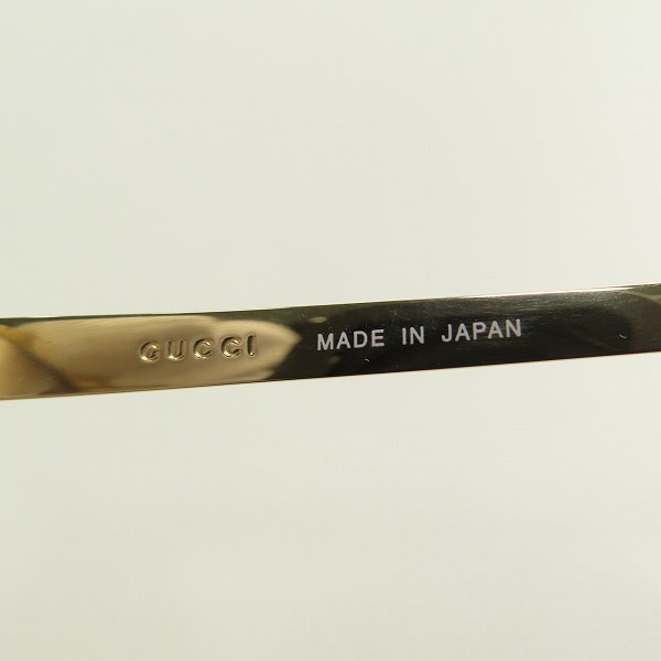 実際に弊社で買取させて頂いたGUCCI/グッチ メガネフレーム アイウェア GG9107/Jの画像 5枚目