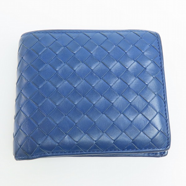 実際に弊社で買取させて頂いたBOTTEGA VENETA/ボッテガヴェネタ イントレチャート 二つ折り財布/ウォレット