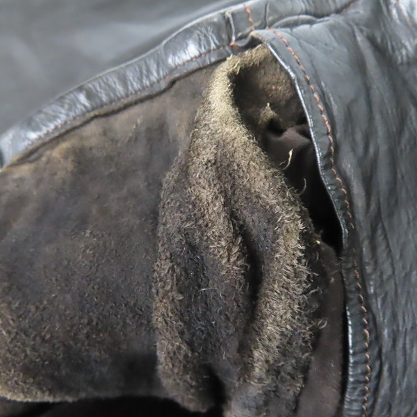 実際に弊社で買取させて頂いたISAMU KATAYAMA BACKLASH/イサムカタヤマ バックラッシュ シングルライダースジャケット 964-03/2(M)の画像 8枚目