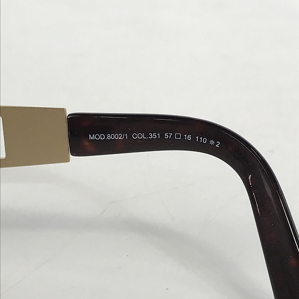 実際に弊社で買取させて頂いたCAZAL/カザール サングラス/アイウェア MOD.8002/1の画像 7枚目