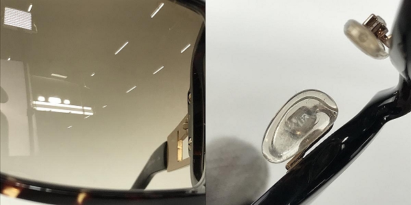 実際に弊社で買取させて頂いたCAZAL/カザール サングラス/アイウェア MOD.8002/1の画像 8枚目