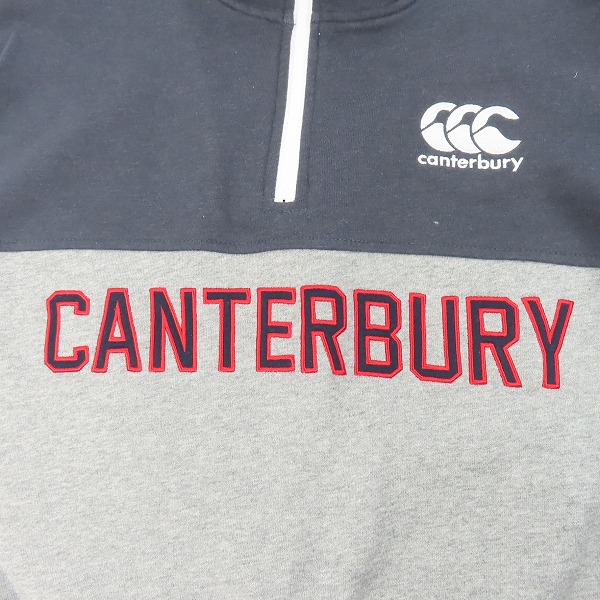 実際に弊社で買取させて頂いたCANTERBURY/カンタベリー ハーフジップ スウェット/3Lの画像 3枚目