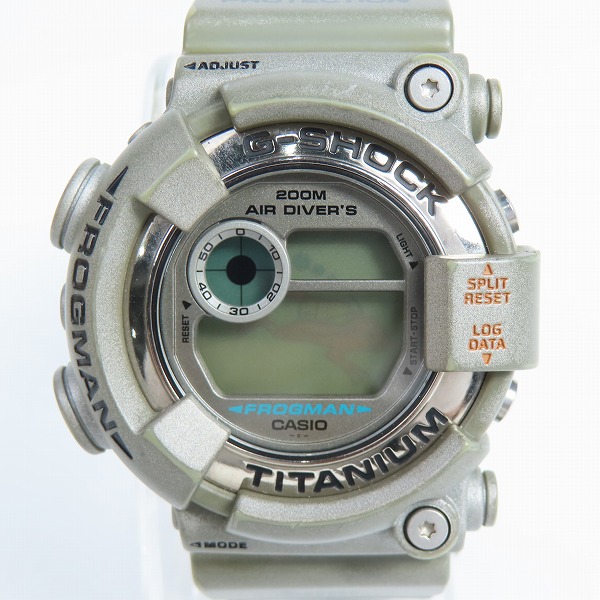 実際に弊社で買取させて頂いたG-SHOCK/G-ショック FROGMAN/フロッグマン 銀蛙 DW-8201GF-8JF【動作未確認】