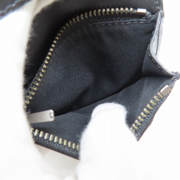 実際に弊社で買取させて頂いたCOACH/コーチ シグネチャー クロスグレインレザー スリム コインウォレット 二つ折り財布の画像 4枚目