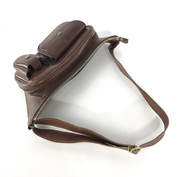 実際に弊社で買取させて頂いたHERZ/ヘルツ 2ポケットウエストバッグの画像 3枚目