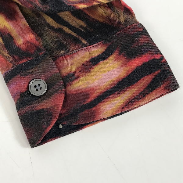 実際に弊社で買取させて頂いたPaulSmith/ポールスミス 総柄長袖シャツ Mの画像 4枚目