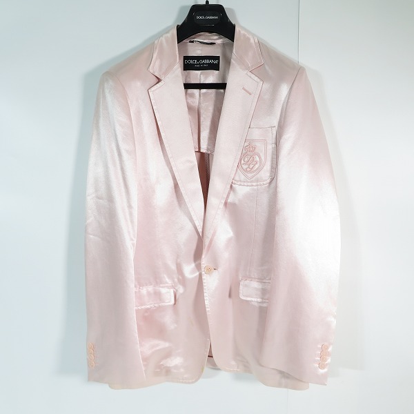 実際に弊社で買取させて頂いたDOLCE&GABBANA/ドルチェ&ガッバーナ/ドルガバ 2B テーラードジャケット ピンク/46