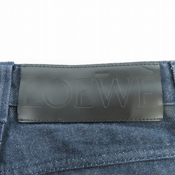 実際に弊社で買取させて頂いた【JPタグ】LOEWE/ロエベ フィッシャーマンパンツ デニム S2292112IB/34の画像 2枚目