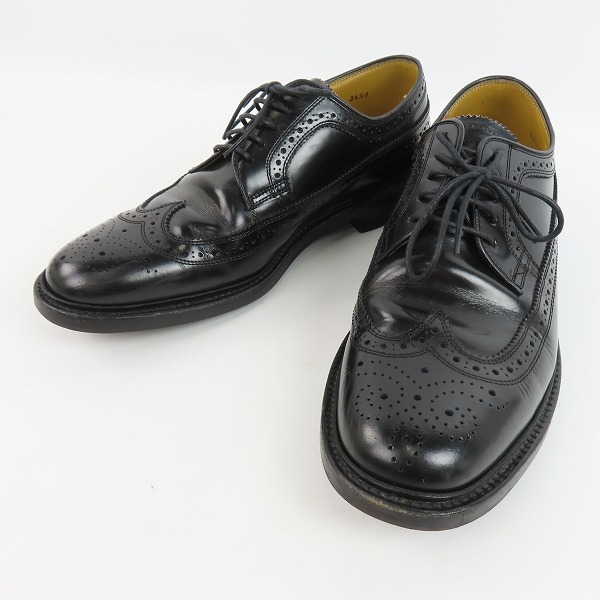 実際に弊社で買取させて頂いたREGAL/リーガル ウイングチップ レザー シューズ ブラック 2589/26.5EE
