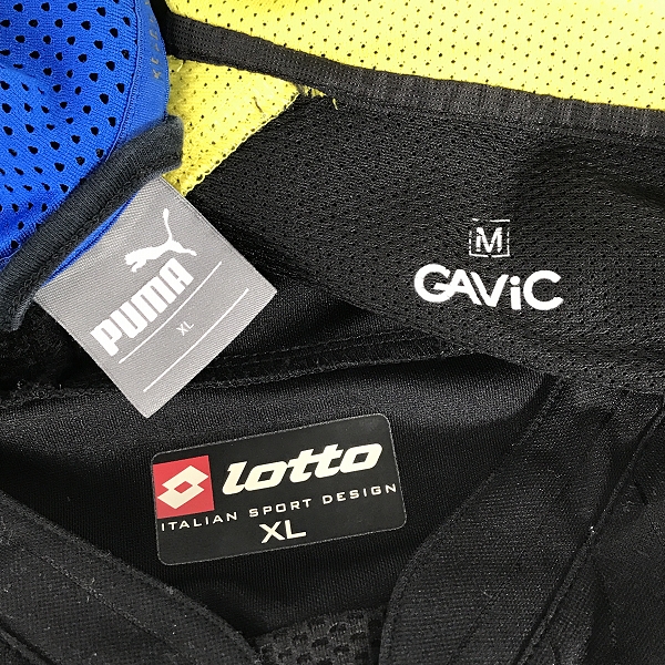 実際に弊社で買取させて頂いた【おまとめ】GAViC/ガビック lotto/ロット PUMA/プーマ 他 レフリーウェア/パンツ/ジャケット 等