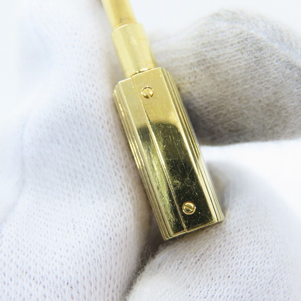 実際に弊社で買取させて頂いたHERMES/エルメス ケリーウォッチ 黒文字盤【動作未確認】の画像 8枚目