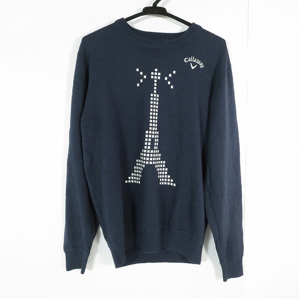 実際に弊社で買取させて頂いたCALLAWAY/キャロウェイ  ニット セーター  エッフェル塔 241-8260503/LL