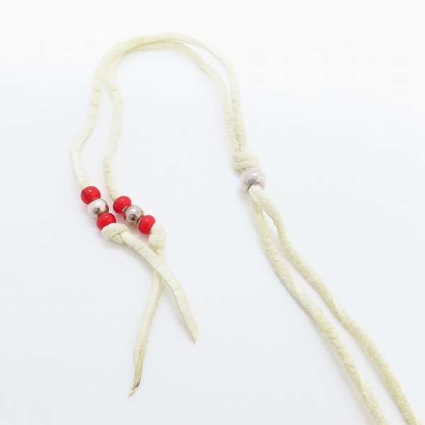 実際に弊社で買取させて頂いたFIRST ARROW'S/ファーストアローズ フェザー/メディスンホイール ビーズペンダントの画像 5枚目