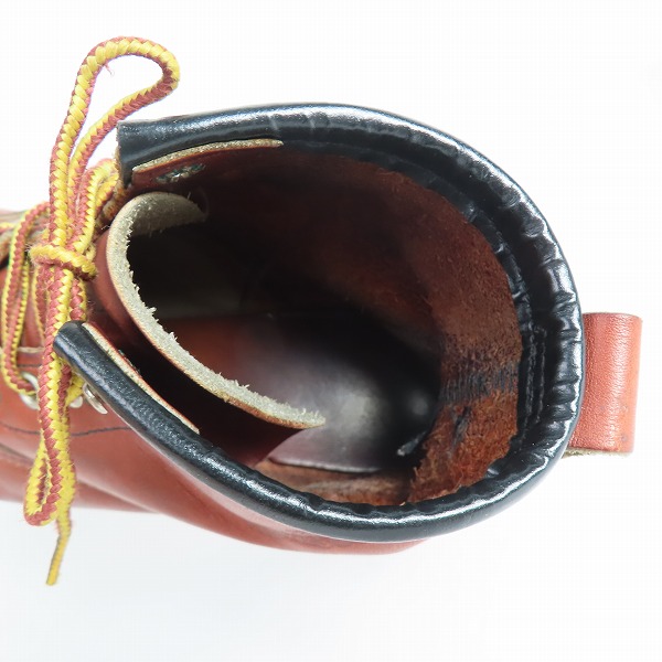 実際に弊社で買取させて頂いたRED WING/レッドウィング ラインマンブーツ 2907/8.5Dの画像 4枚目