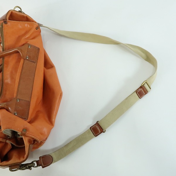 実際に弊社で買取させて頂いたFelisi/フェリージ 2WAY レザー トート/ショルダーバッグの画像 5枚目